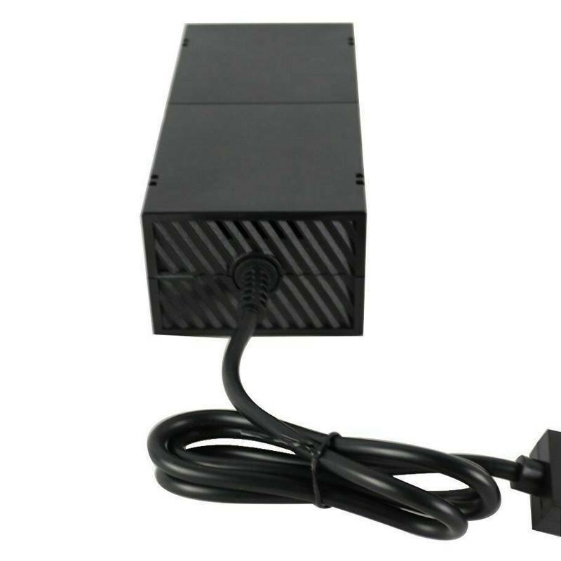 For Xbox One Power Supply Brick AC Adapter Power Supply Cord Replacement Charger AC Power cord for Microsoft Xbox One Console US Plug (Black)