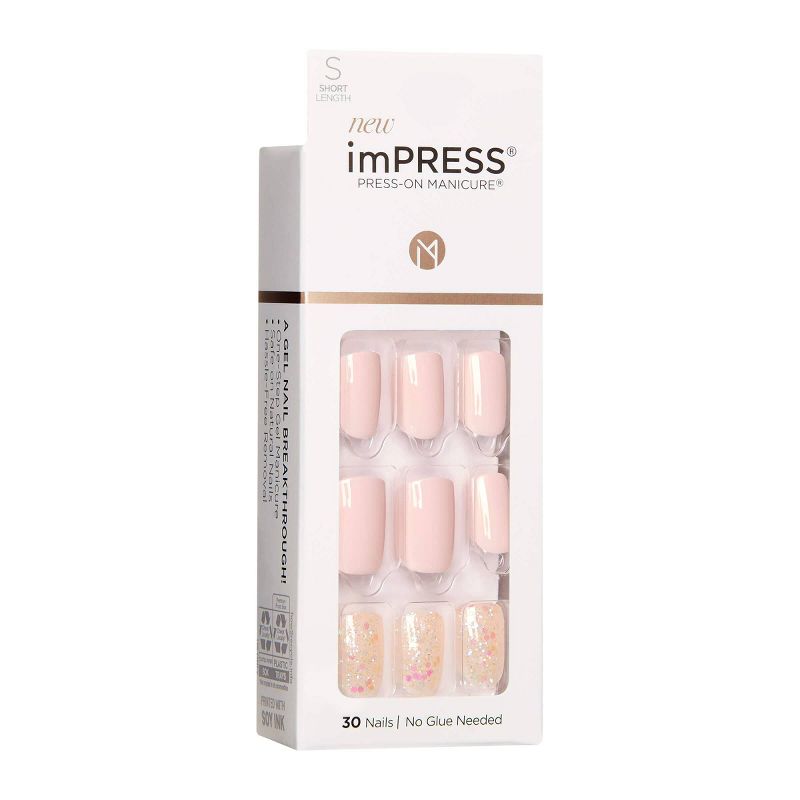 Kiss imPRESS Press-On Manicure False Nails - Dorothy - 30ct