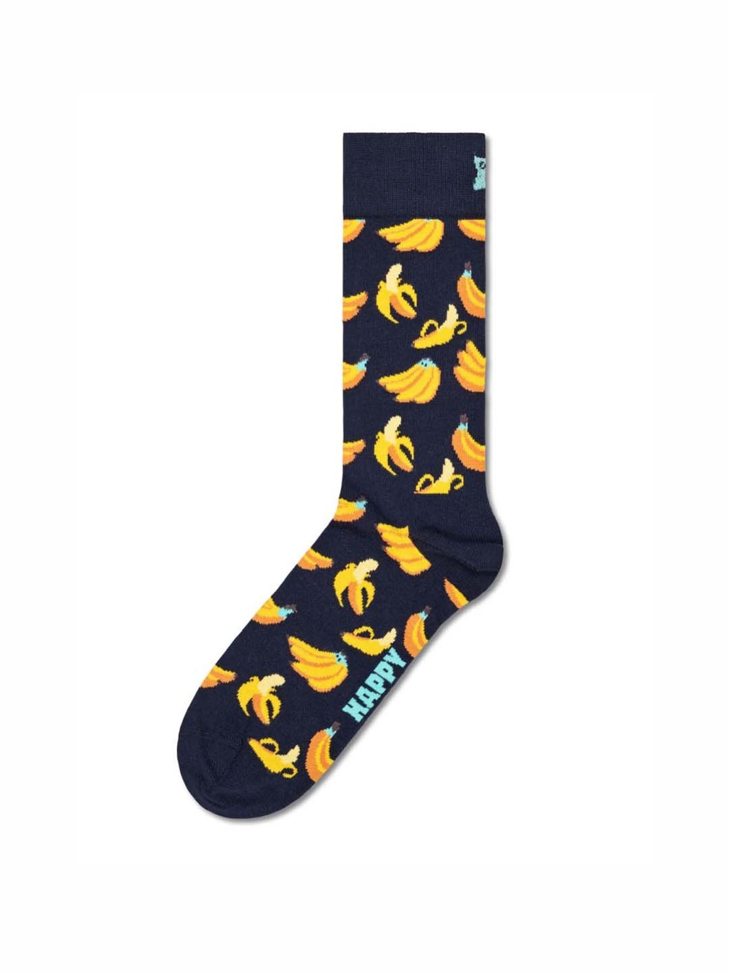 Happy Socks Cherry Navy & Red Cotton Printed Socks (36-40)