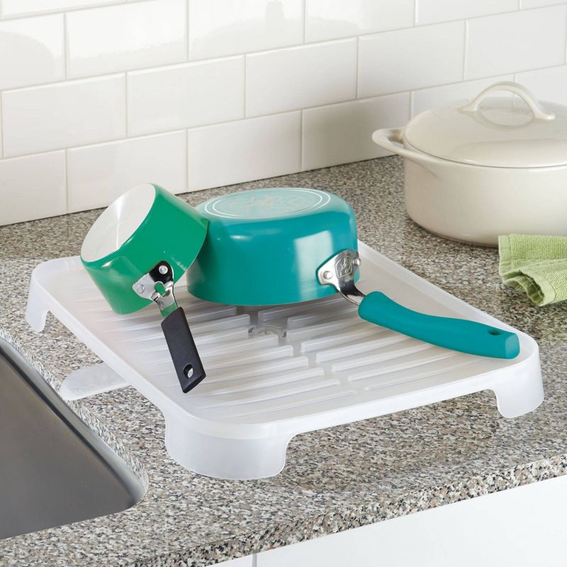 iDESIGN Frost Drainboard with Swivel Spout White