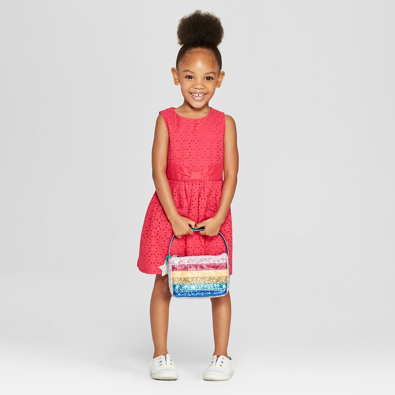 Toddler Girls' A-Line Dress - Cat & Jack™ Red 18M