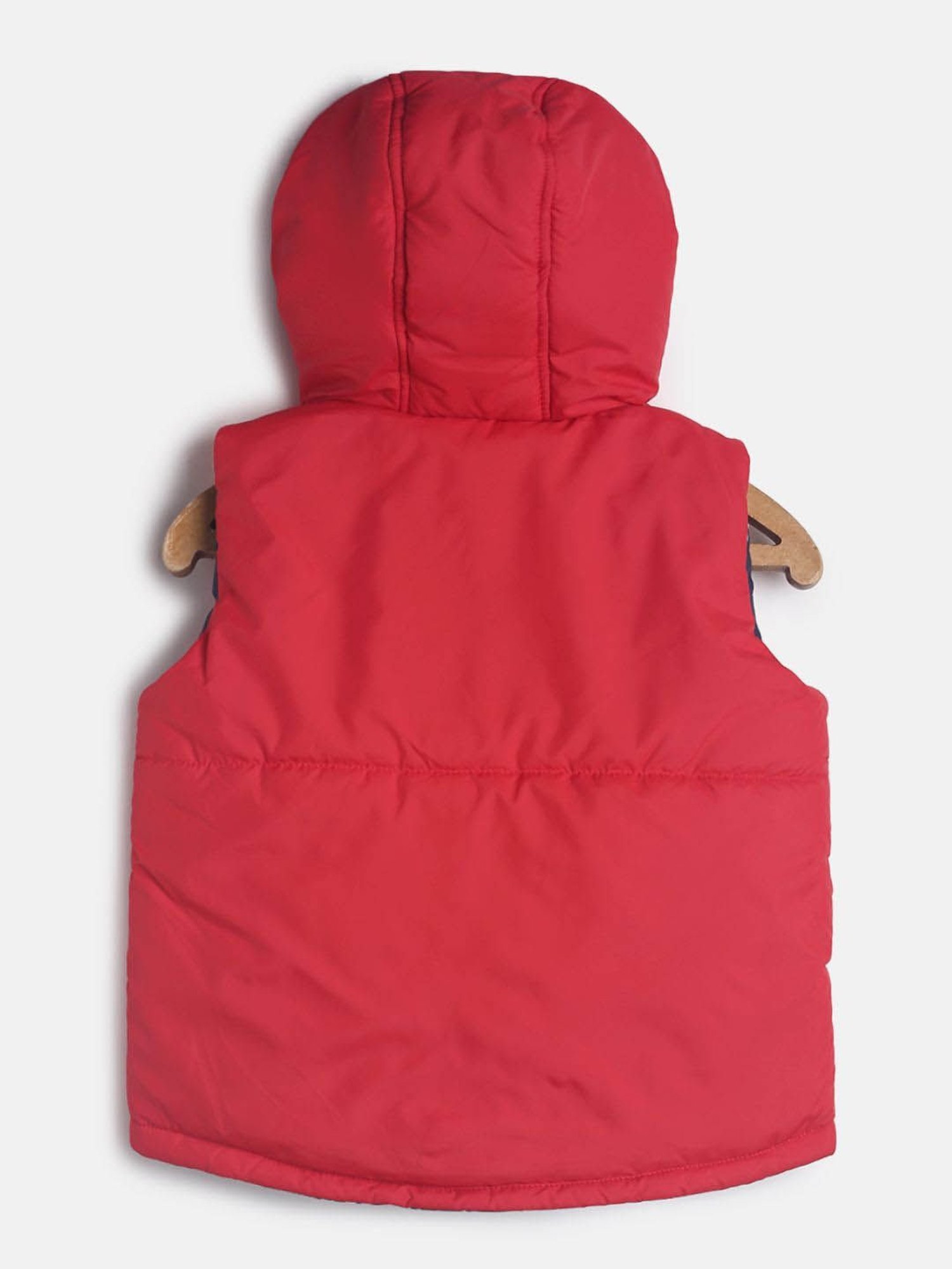 MINIKLUB Kids Red & Coral Color Block Jacket