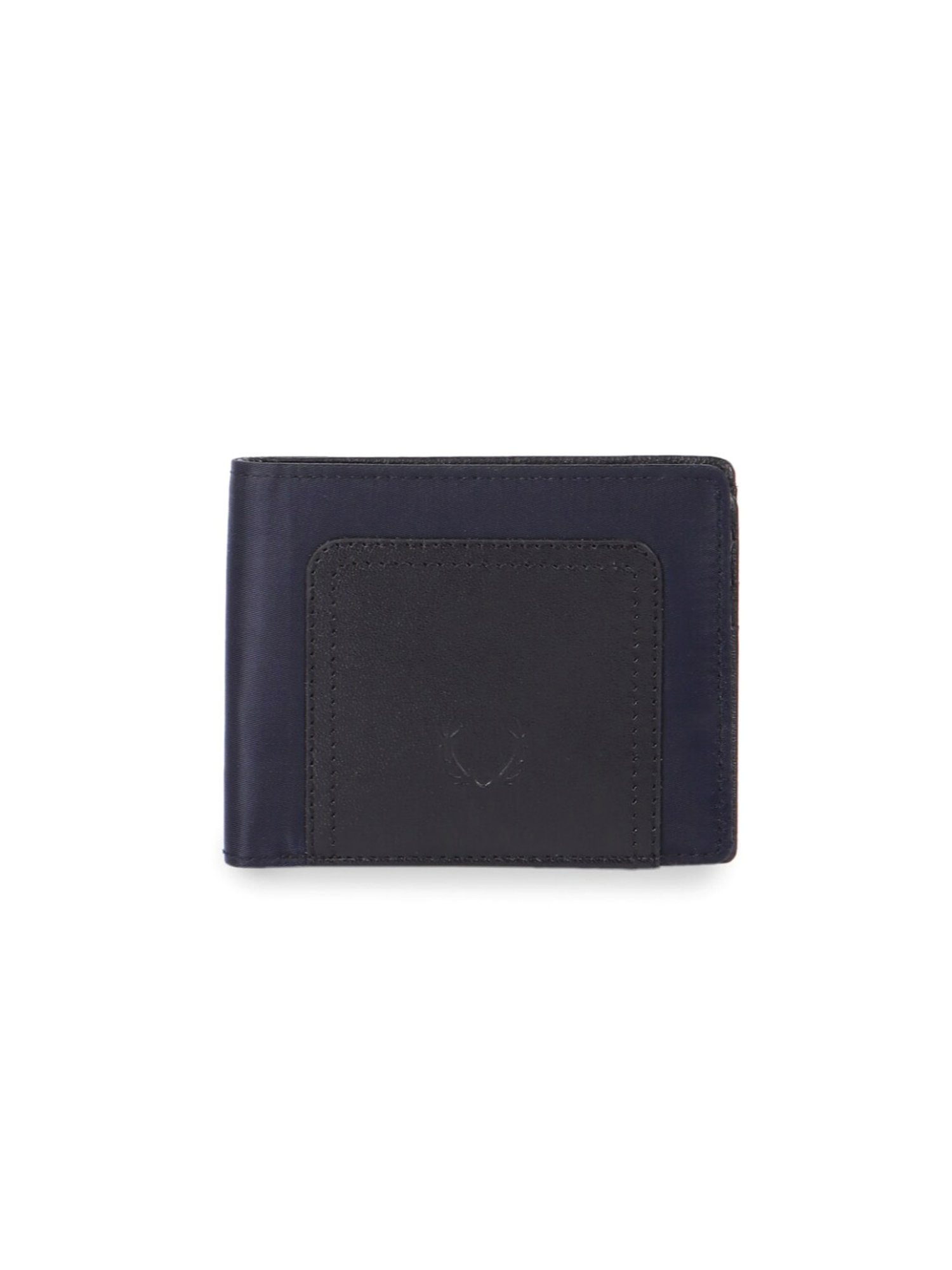 Allen Solly Navy Leather Bi-Fold Wallet for Men