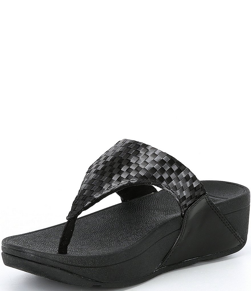 FitFlop Lulu Silky Weave Toe Post Sandals