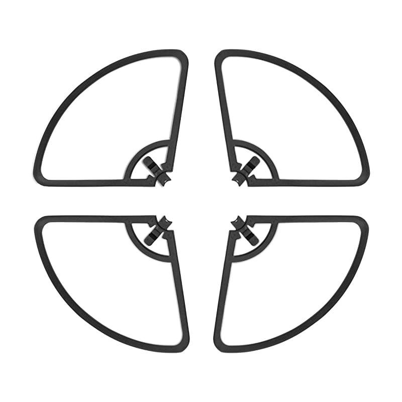 Quadcopter Drone Repair Kit, Replacement Parts for  A6-B Drones - 4 x Propeller Guards, 8 x Propeller Blades with Screws, A6PROPELLERS8-A6GUARDS4-PP