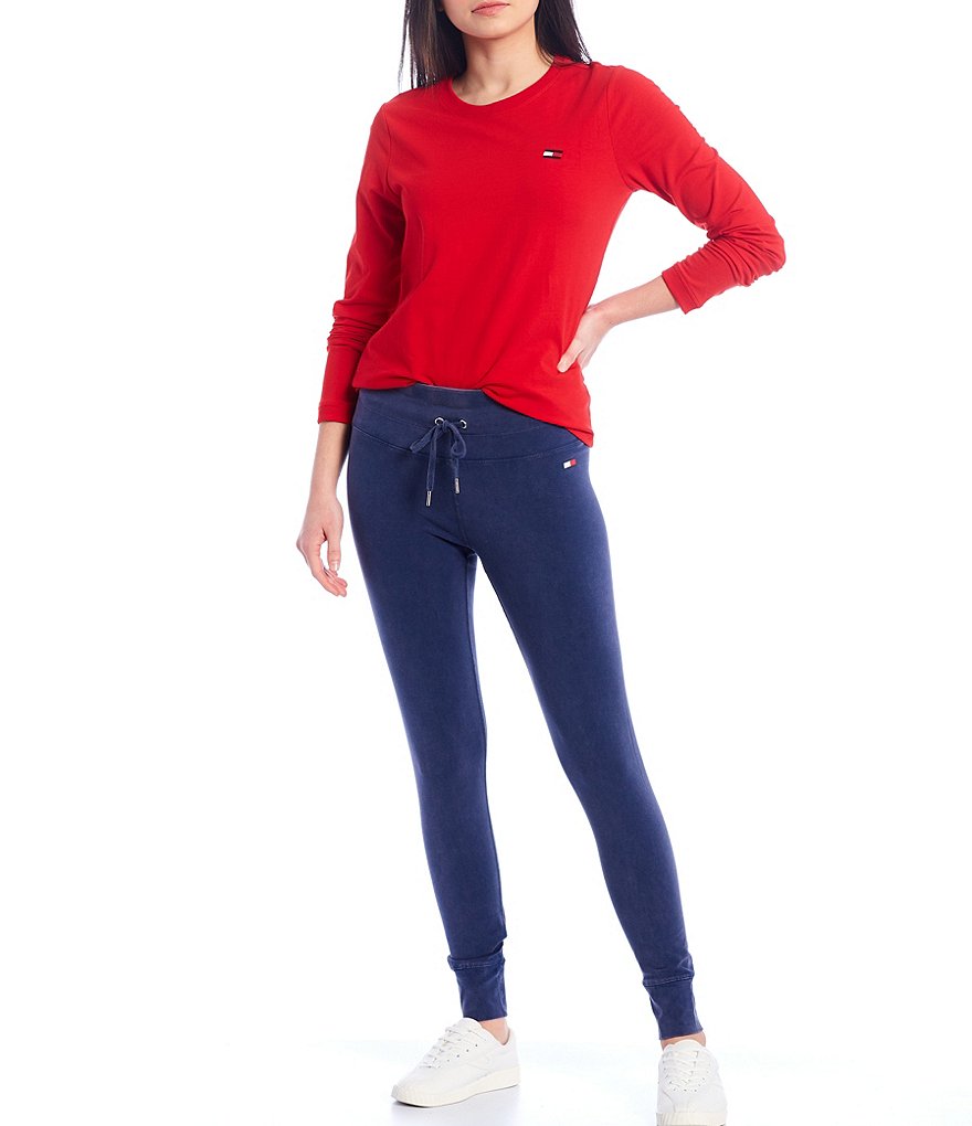 Tommy Hilfiger Sport Snow Washed High Rise Leggings