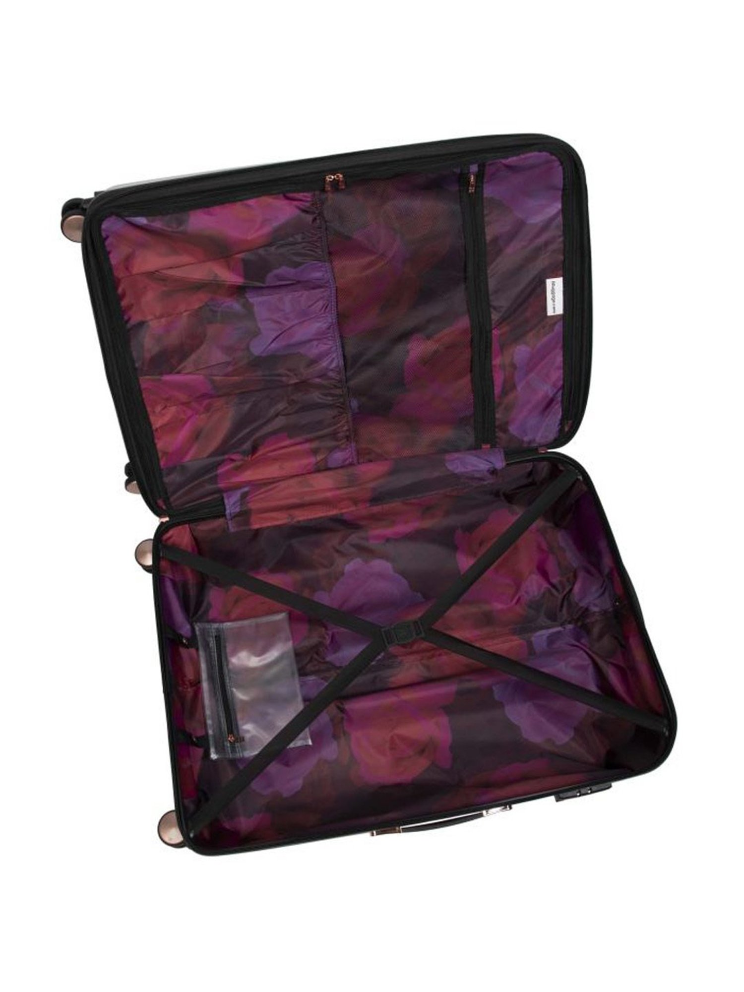 it luggage Sheen Maxy Rose Red Combo-28 & 24 inches Expandable Hardsided Luggage Trolley with TSA