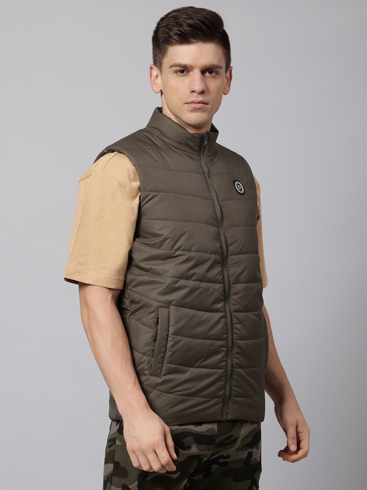 Dennis Lingo Brown Regular Fit Jacket