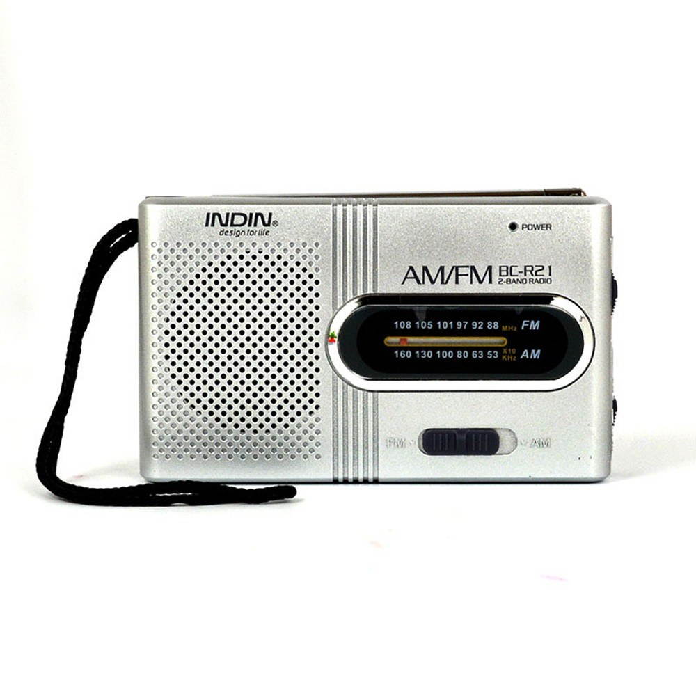 Mini Radio Portable Speaker AM FM Adjustable Telescopic Antenna Pocket Radios