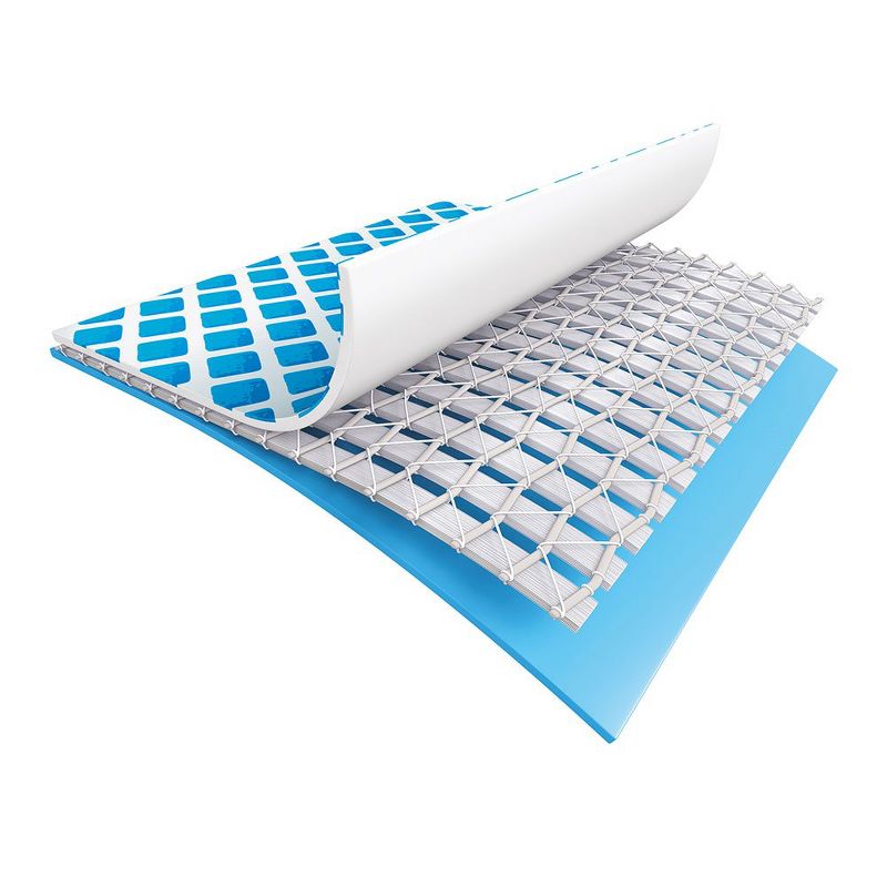 Intex 28206EH 10 Feet x 30 Inch Metal Frame Outdoor Backyard Above Ground Circular Beachside Swimming Pool with Pool Care 3 Inch Chlorine Tabs, 50 lbs