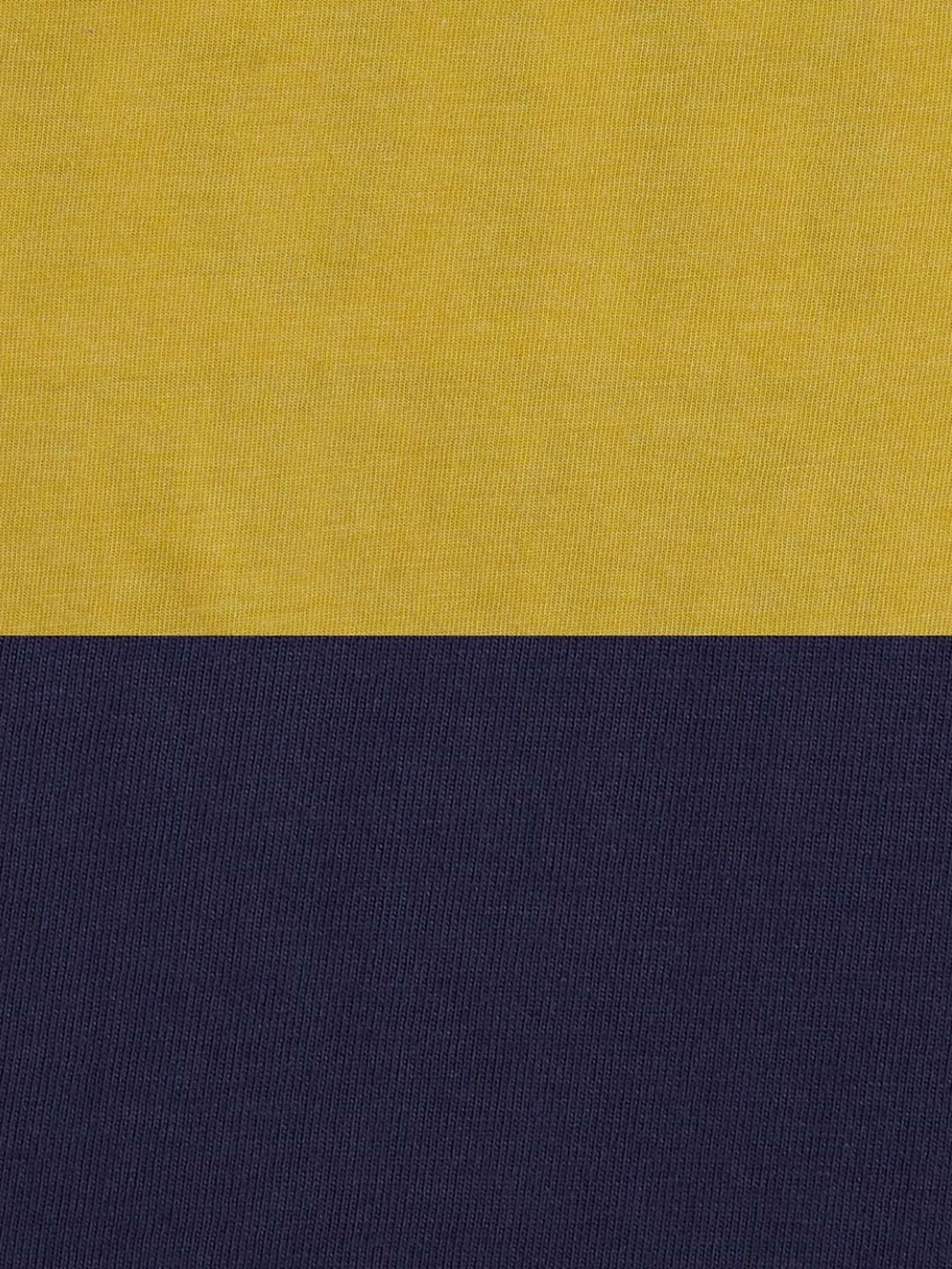 Pantaloons Baby Kids Yellow & Blue Cotton Printed Full Sleeves T-Shirt