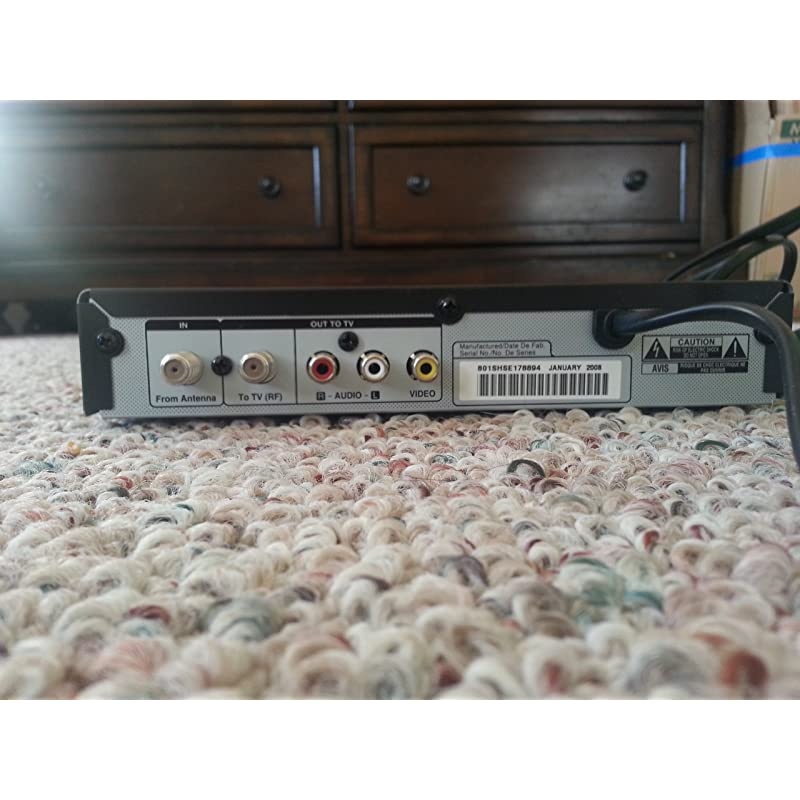 NS-DXA1 Digital to Analog TV Tuner Converter Box for Regular TV Sets