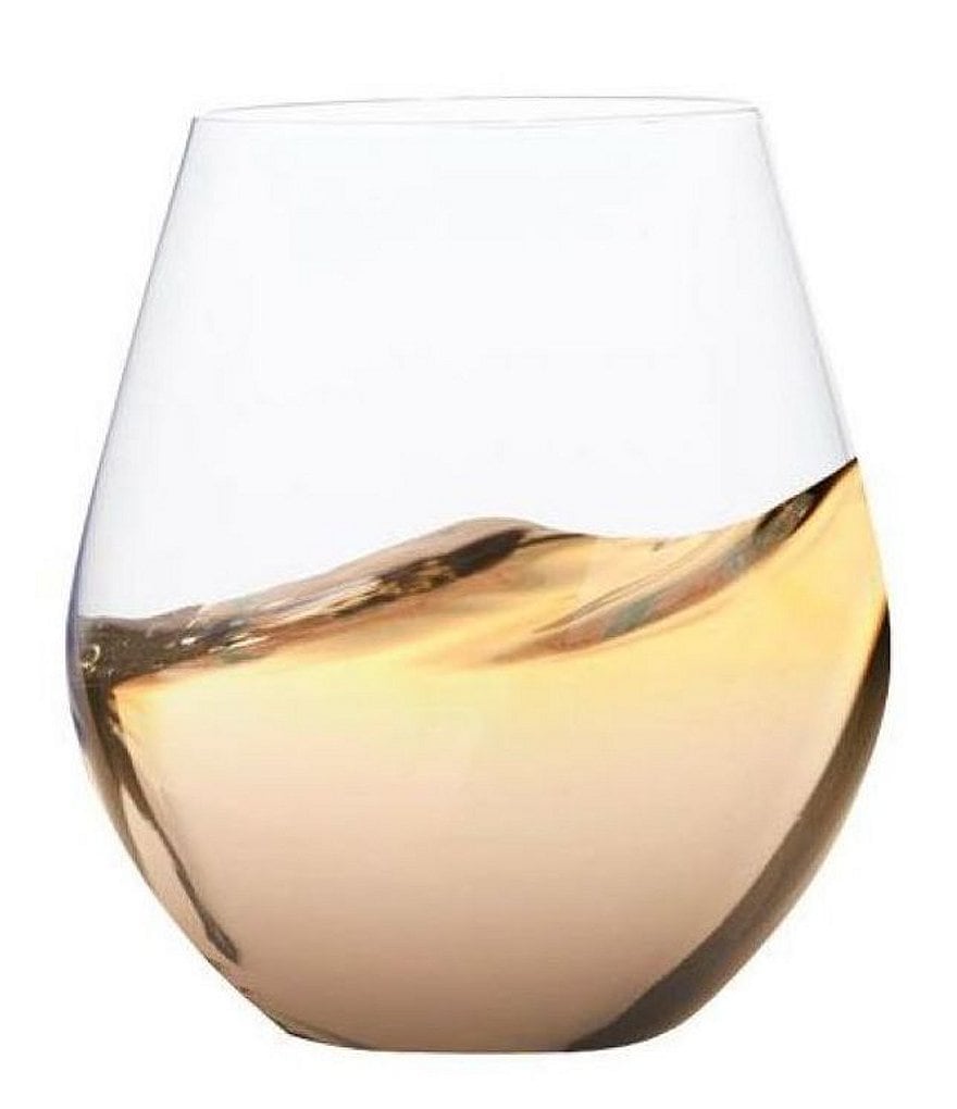 Mikasa Gianna Ombre Stemless Wine Glasses, Set of 4