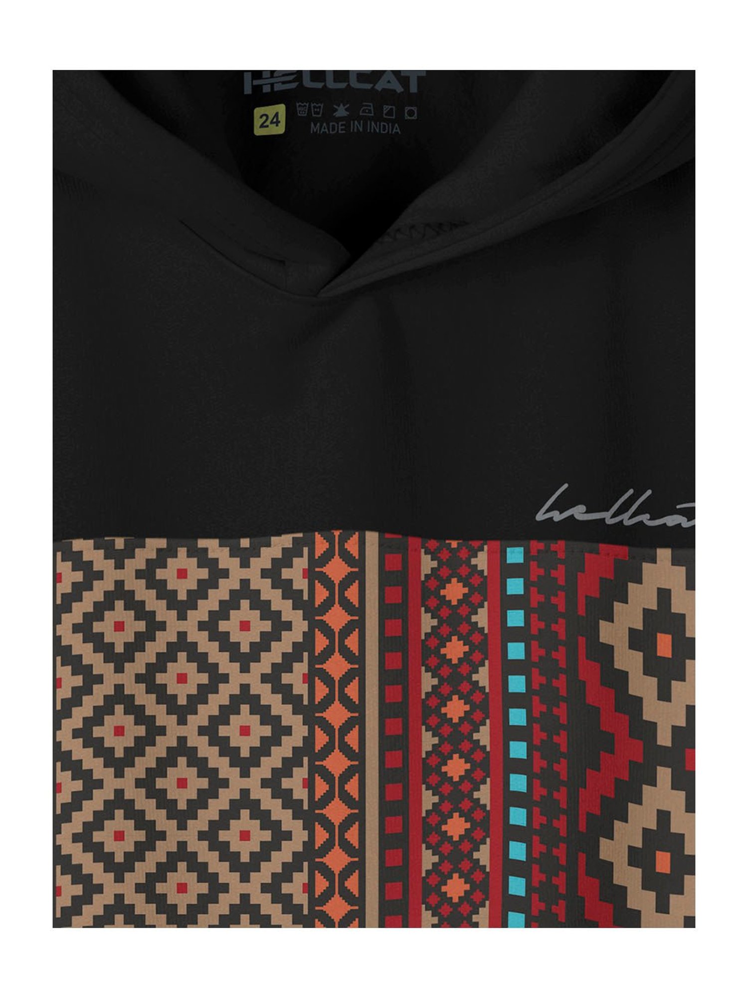 HELLCAT Kids Black & Beige Printed Full Sleeves T-Shirt (Pack Of 2)