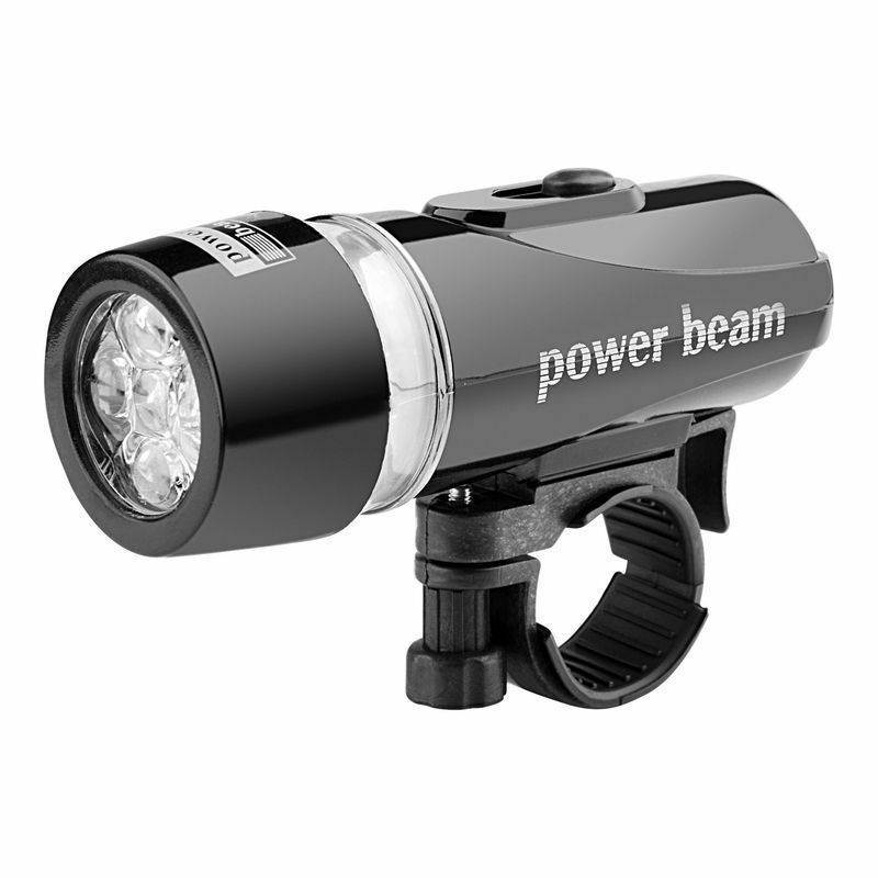 Waterproof 5 LED Lamp Bike Bicycle Front Head Light + Rear Safety Flashlight New