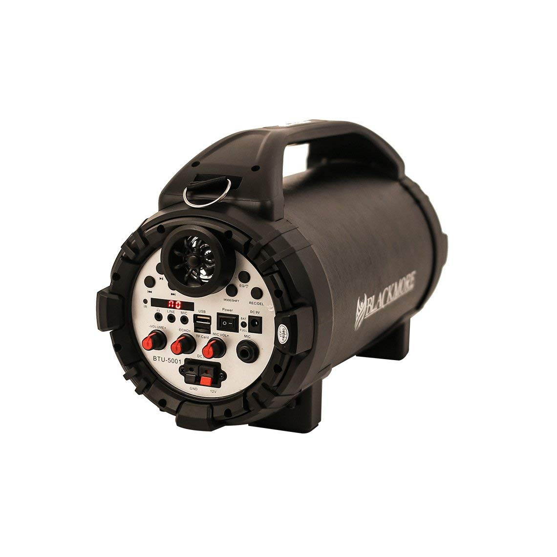 Blackmore BTU-5001-B 750 Watt Portable Rechargeable Bluetooth Speaker, Black