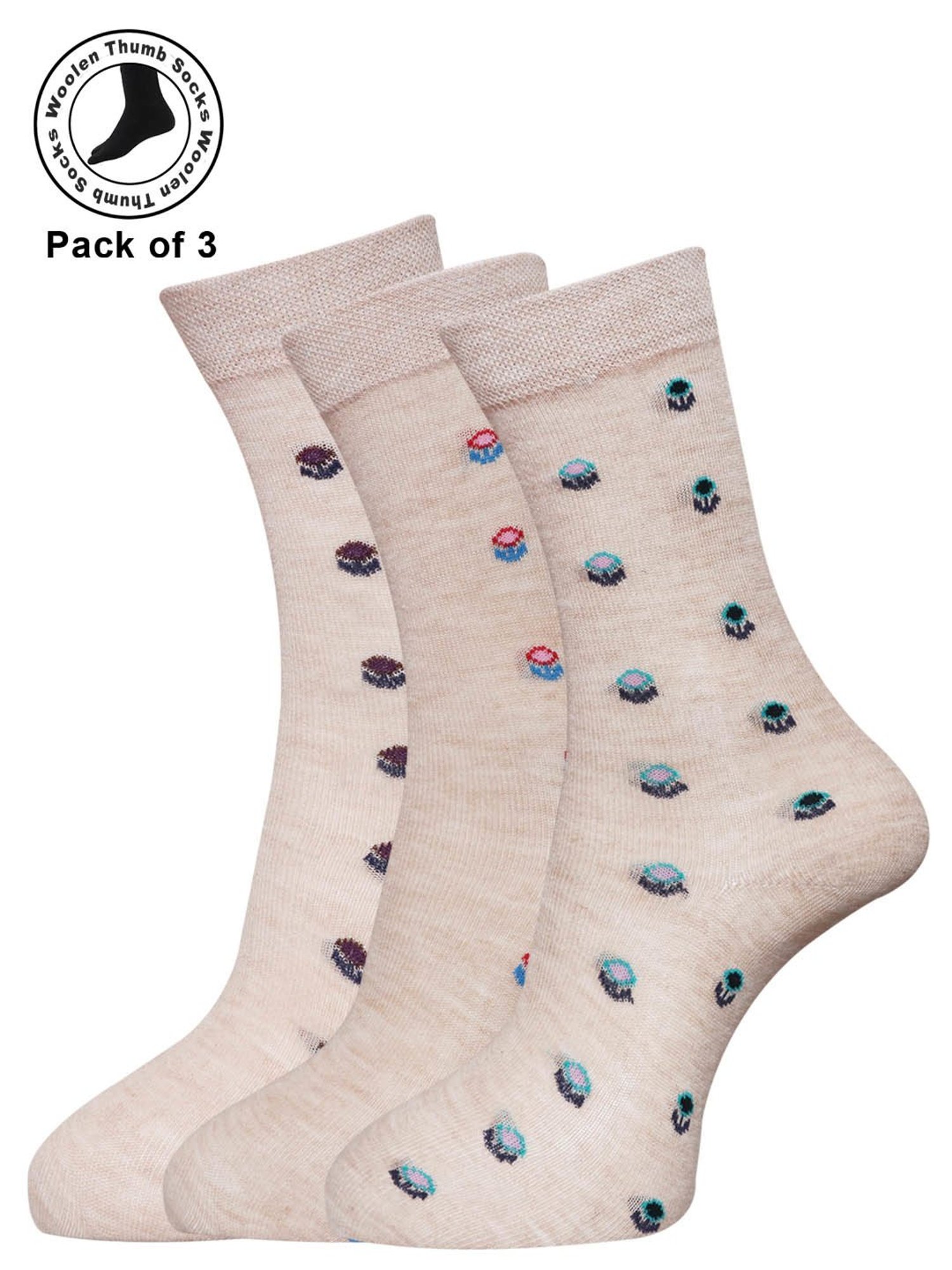 Dollar Assorted Socks - Pack of 3