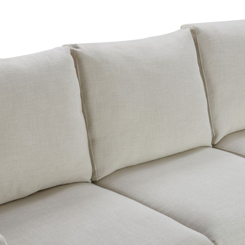 Westport Slipcover Sofa Ivory Linen - Finch