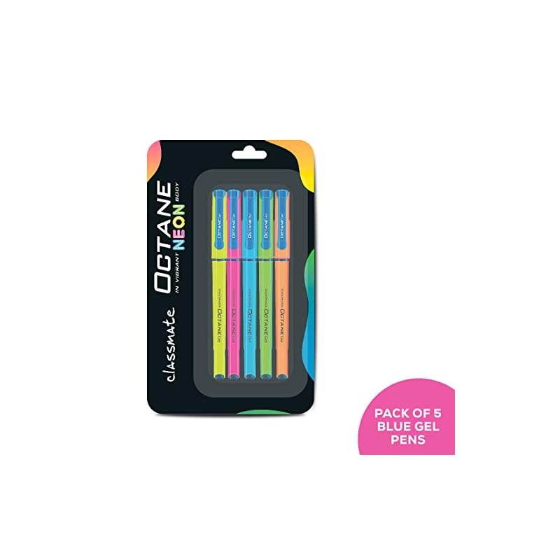 Octane Gel Pens in Vibrant Neon Body