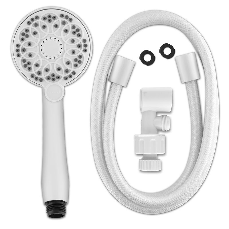 PowerSpray Hand Held Shower Head 5-mode White- Waterpik