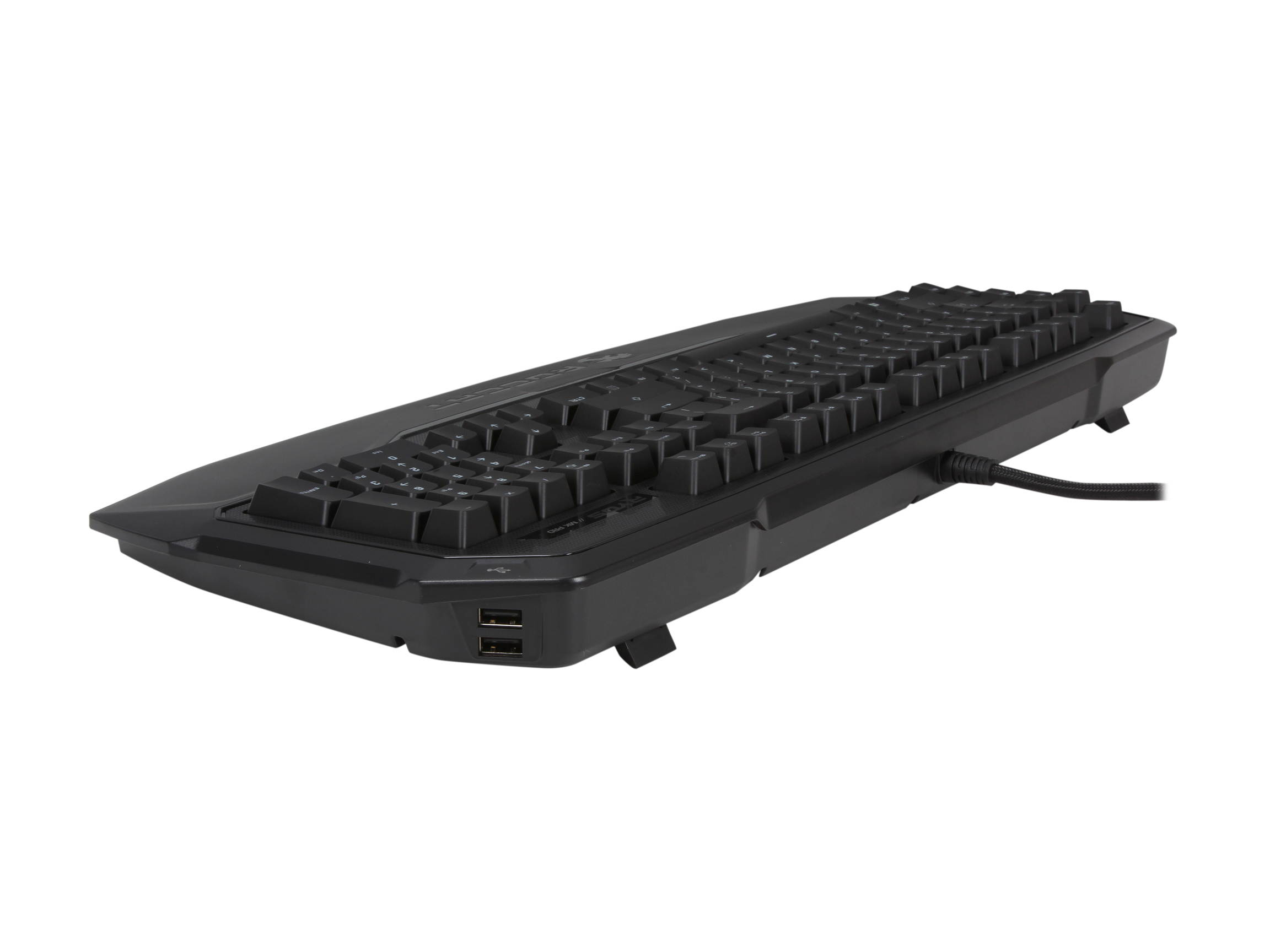 ROCCAT ROC-12-851-BK Ryos MK Pro Mechanical Keyboard with Per-key Illumination - Black Cherry MX Key Switch