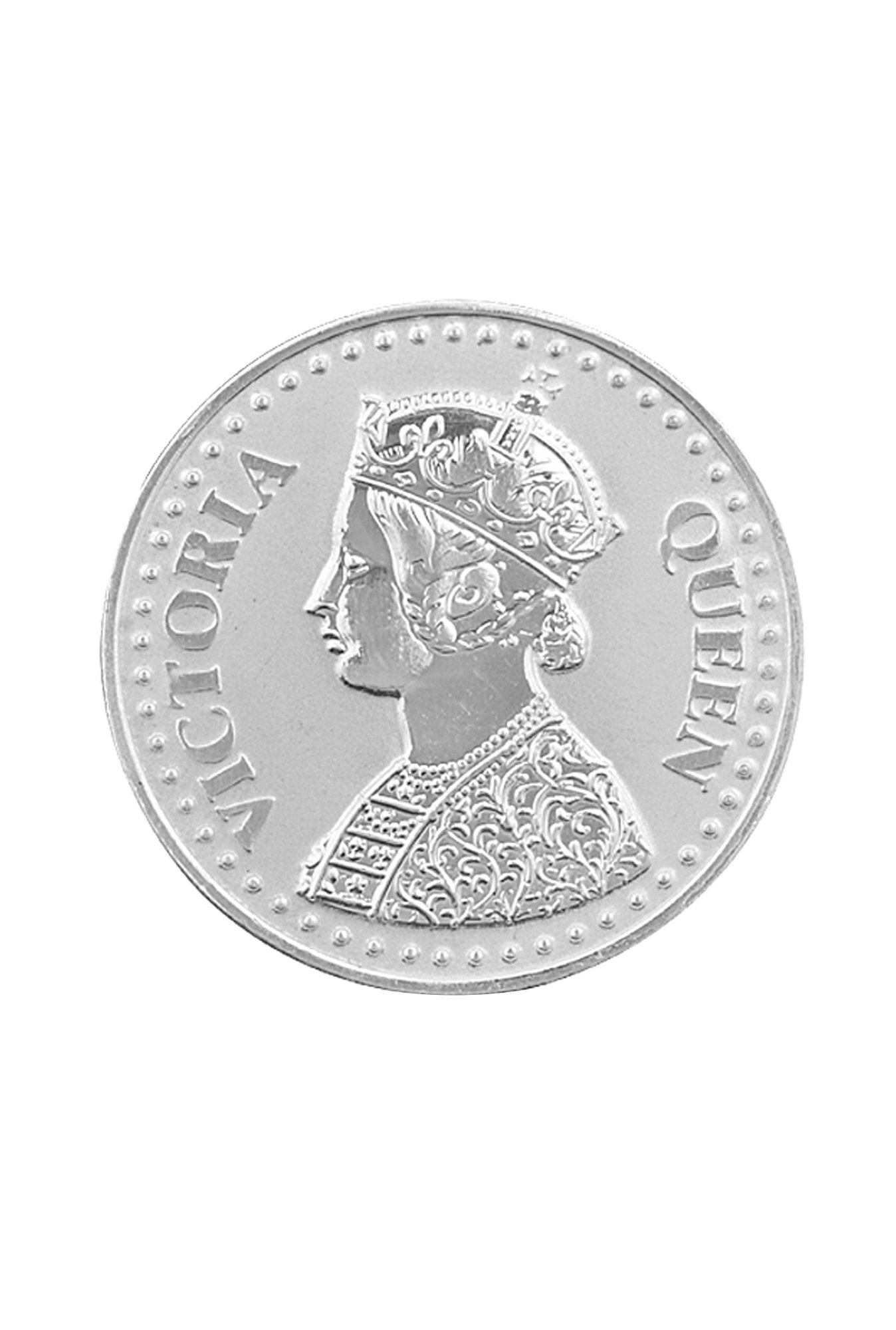 PC Jeweller Queen Victoria 999 10gm Silver Coin