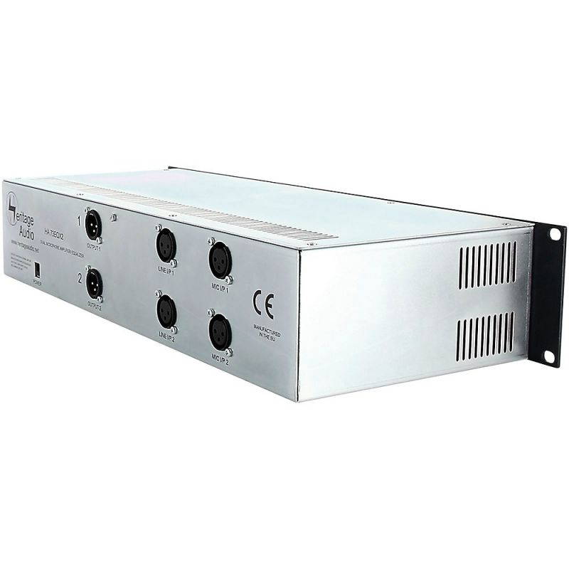 Heritage Audio Elite HA73EQX2 Dual Channel Full Rack Microphone Preamp with EQ