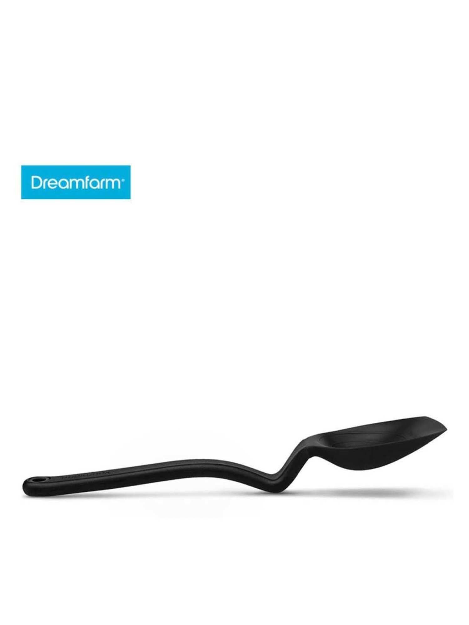 Dreamfarm Black Medium Sit Up Scraping Supoon