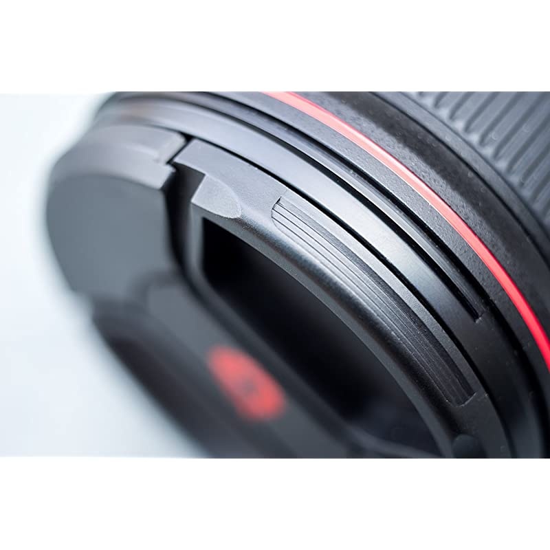 SnapOn CenterPinch Lens Cap Extra Strong Springs Camera Lens Cover Made from 100 Recycled Plastic Compatible with Nikon Canon Sony amp Other DSLR Cameras