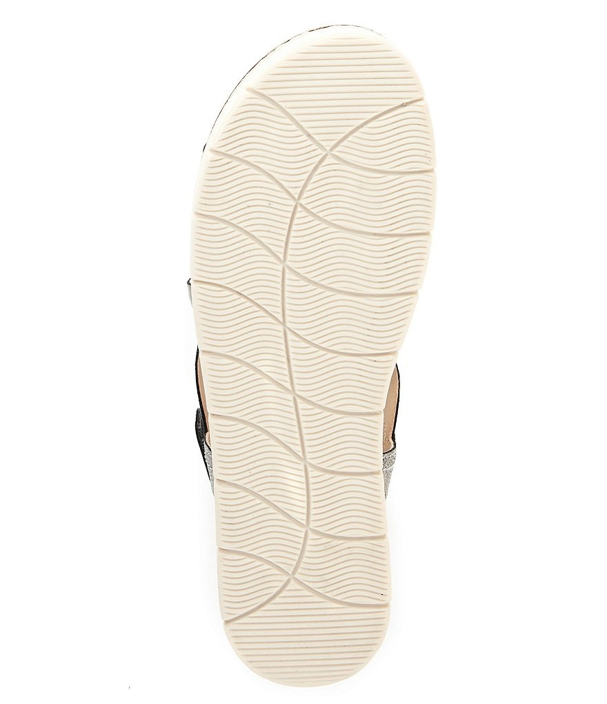 Diba True Cold Bay Metallic Platform Wedge Sandals