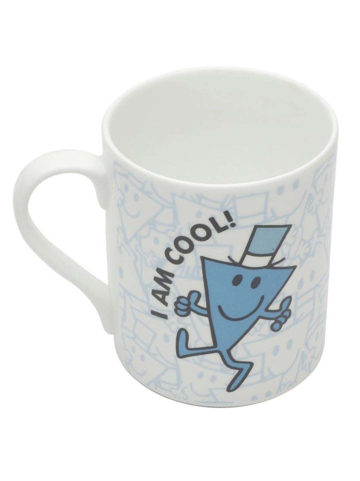 Clay Craft Multicolor Fine Ceramic Abstract Milk Mug 350 ml - 1 Pc