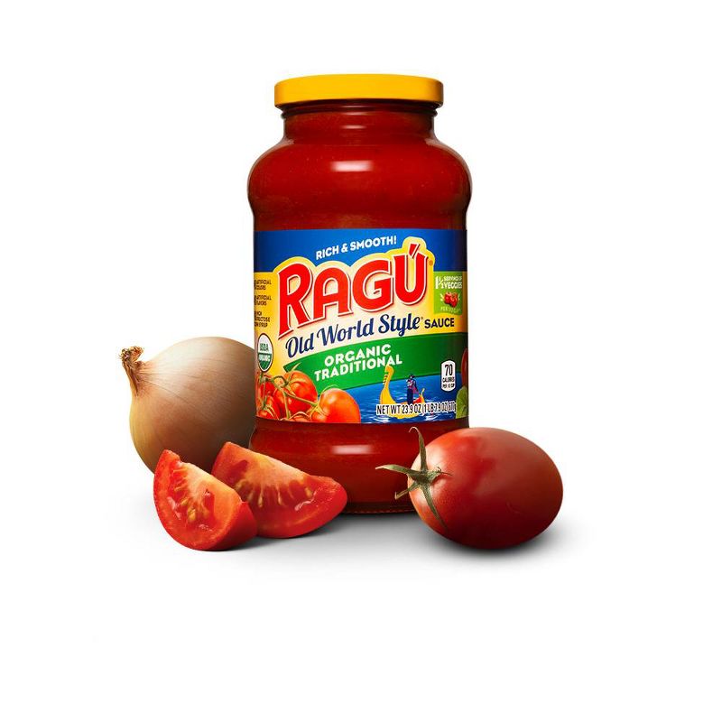 Ragu Old World Style Organic Traditional Pasta Sauce 23.9oz