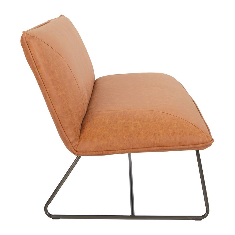 Ali Upholstered Loveseat Dark Shadow Blue - HOMES: Inside + Out