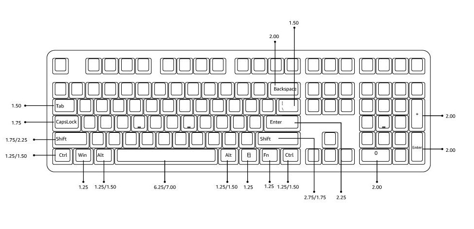 Akko Carbon Retro 158-Key ASA Profile PBT Double-Shot Full Keycap Set for Mechanical Keyboards with Collection Box
