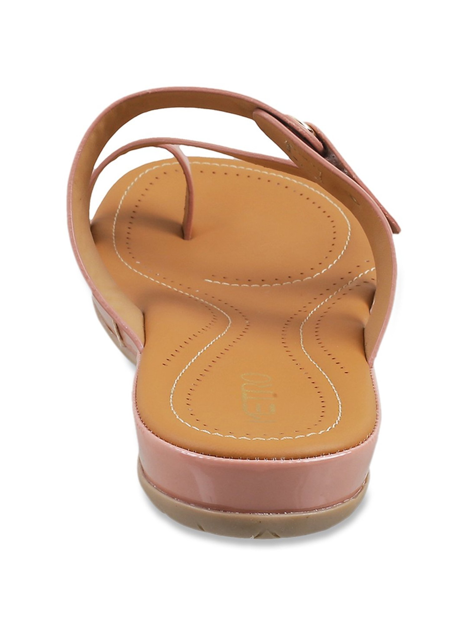Metro Women's Blush Pink Toe Ring Sandals