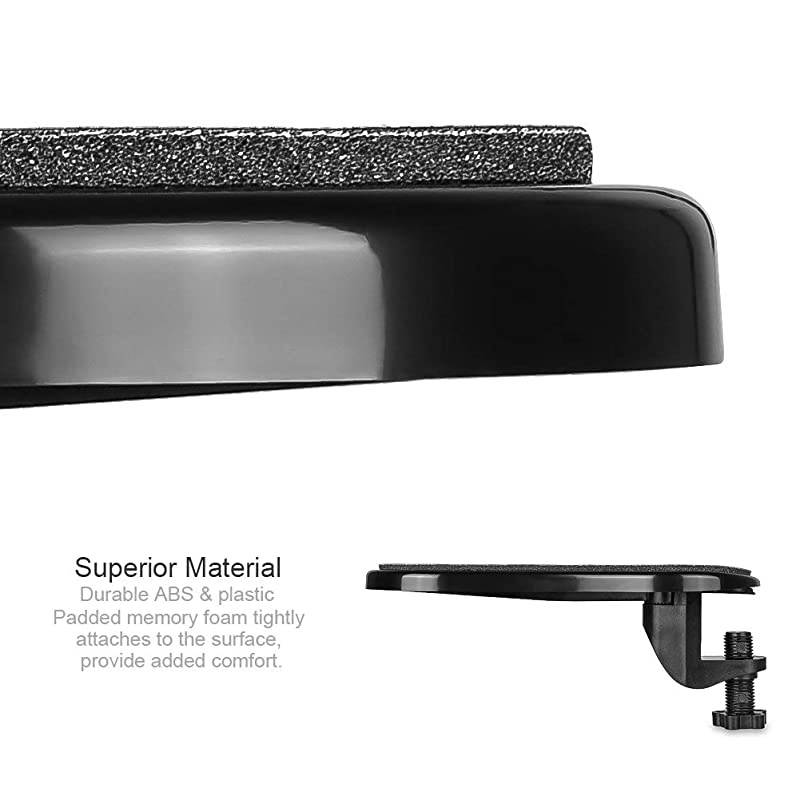 Computer Arm Rest Support for Desk and Chair Sturdy Mouse Arm Rest Desk Extender for Computer for Home Office