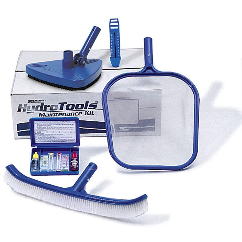 Hydro Tools 8610 Above Inground Pool Skimmer Maintenance Kit & Deep Leaf Bag Net