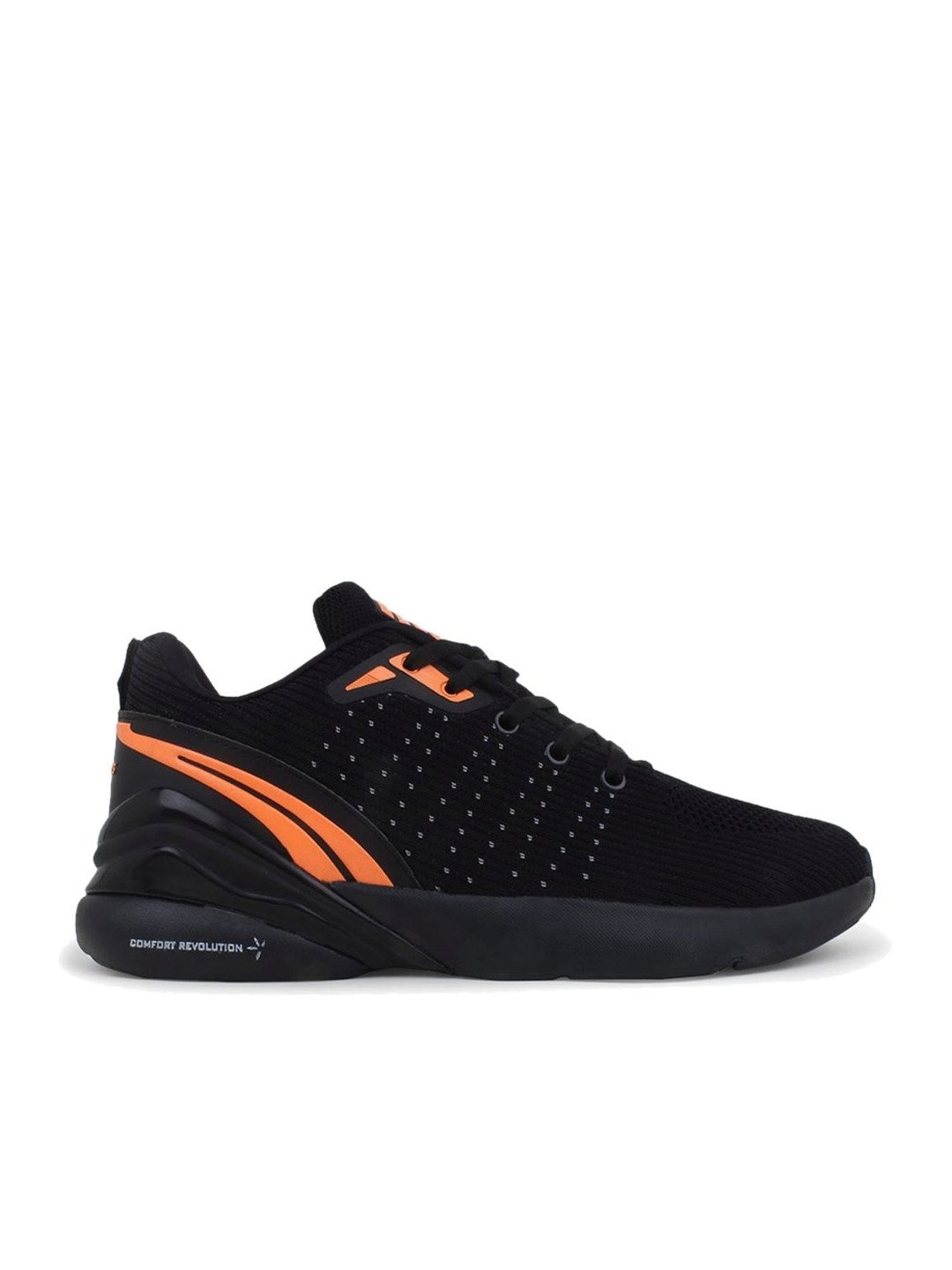 Columbus Men's Black Running Shoes