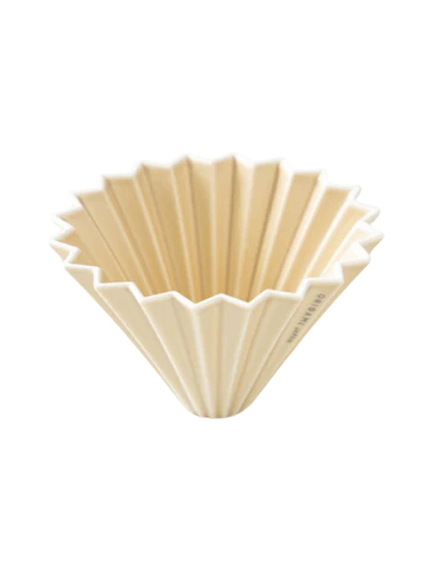ORIGAMI Coffee Dripper Medium (Beige)