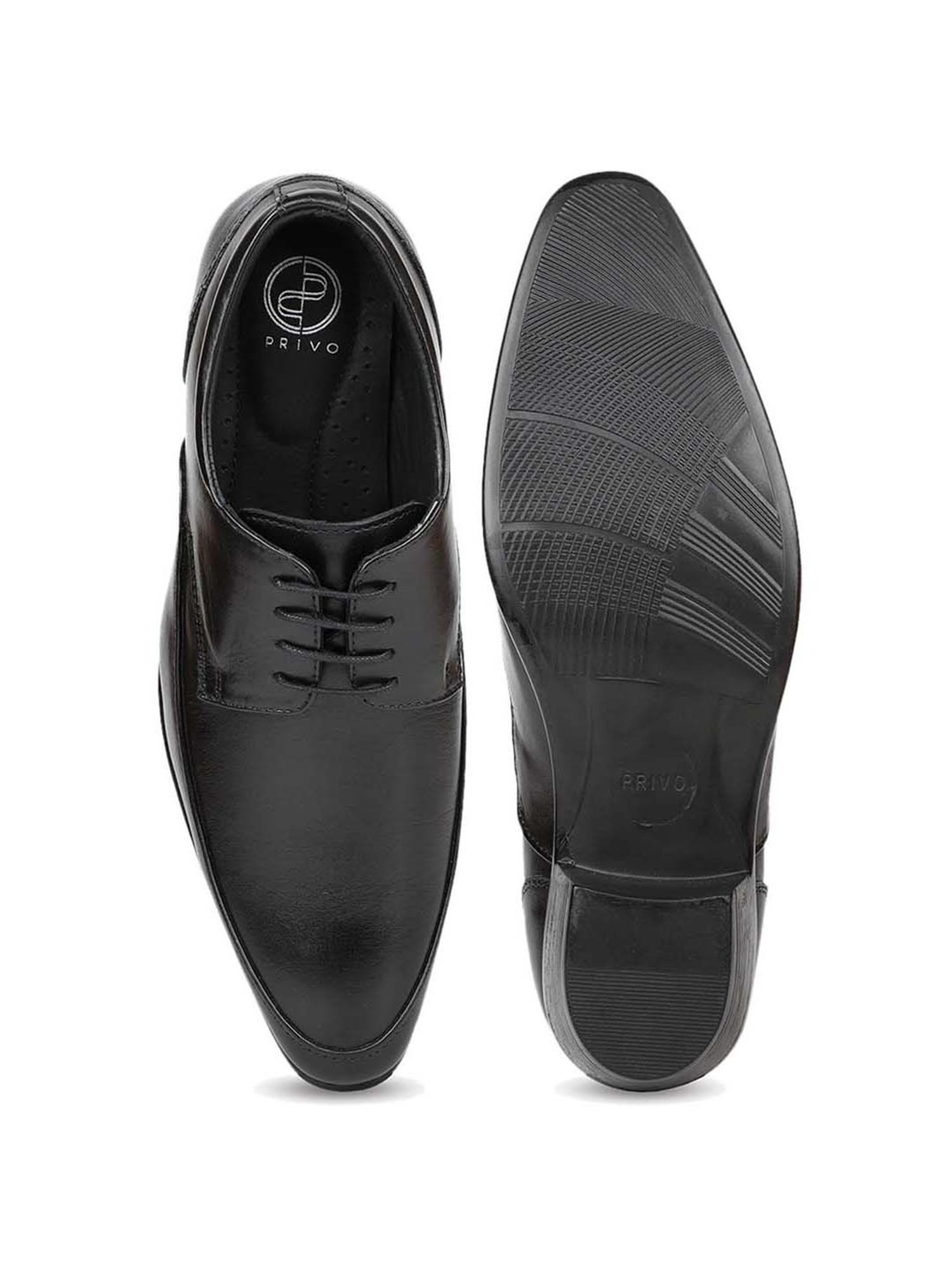 Privo by Inc.5 Men's Black Derby Shoes