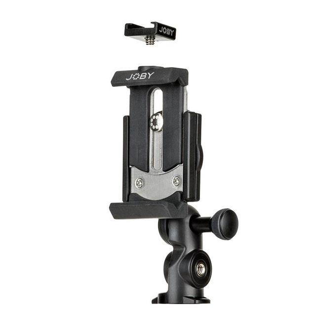 Joby GripTight PRO 2 Mount for Smartphones, Mics and Lights, Black/Charcoal