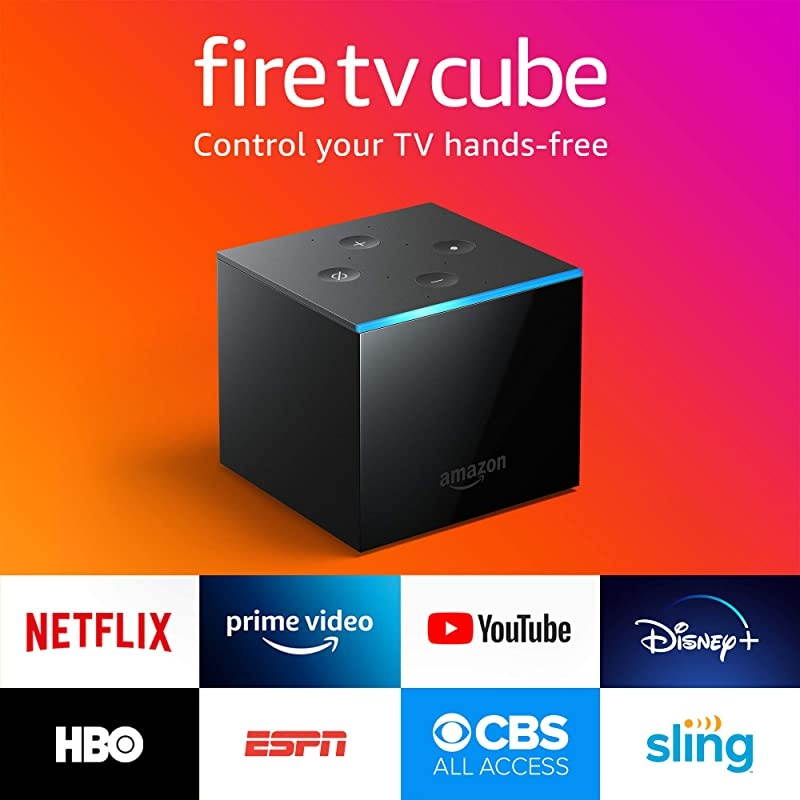 TV Cube handsfree with Alexa built in 4K Ultra HD streaming media player released 2019