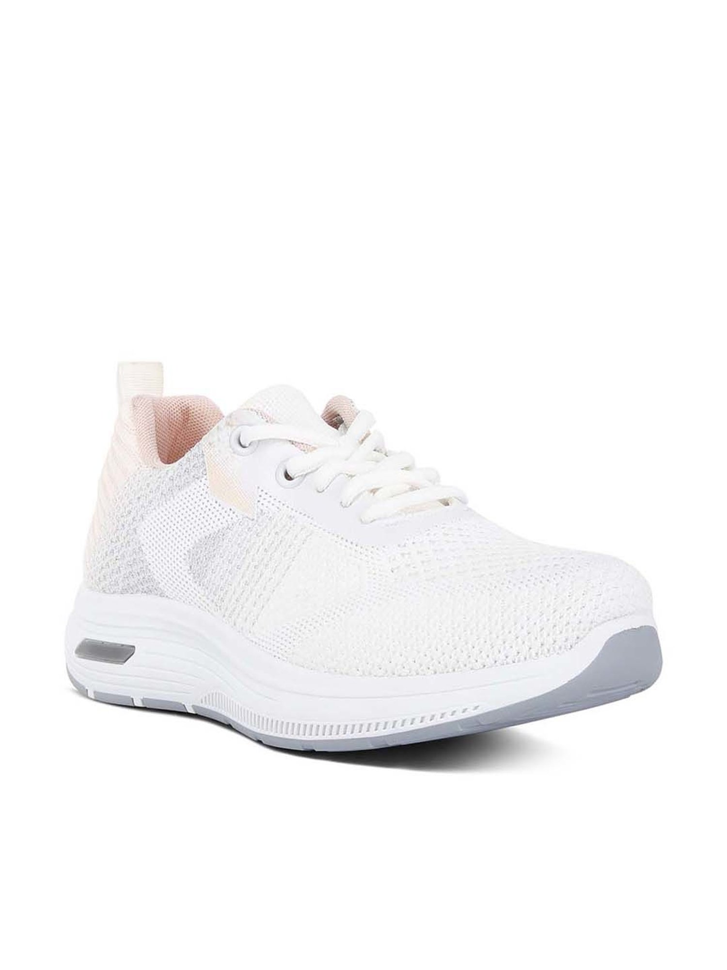 London Rag Women's White Casual Sneakers