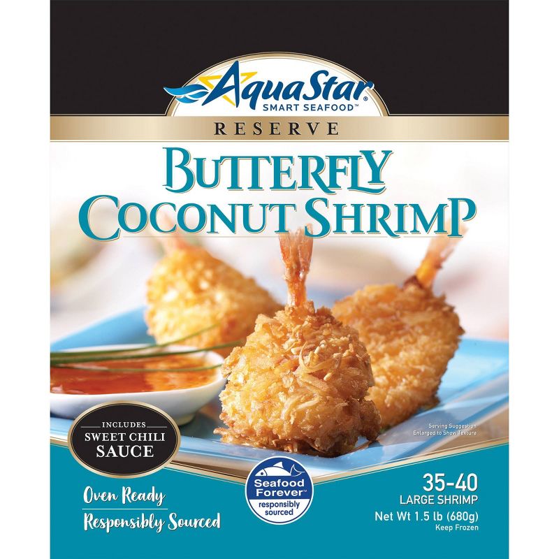 Aqua Star Coconut Breaded Shrimp - Frozen - 24oz