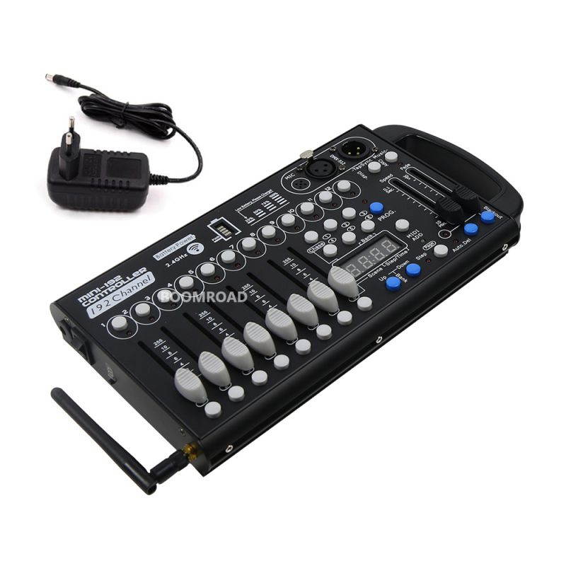 2020 Mini DMX Controller 192 Channels DMX Console Stage Lighting Controller DMX-512 Moving Head DJ Show Led Par Controller