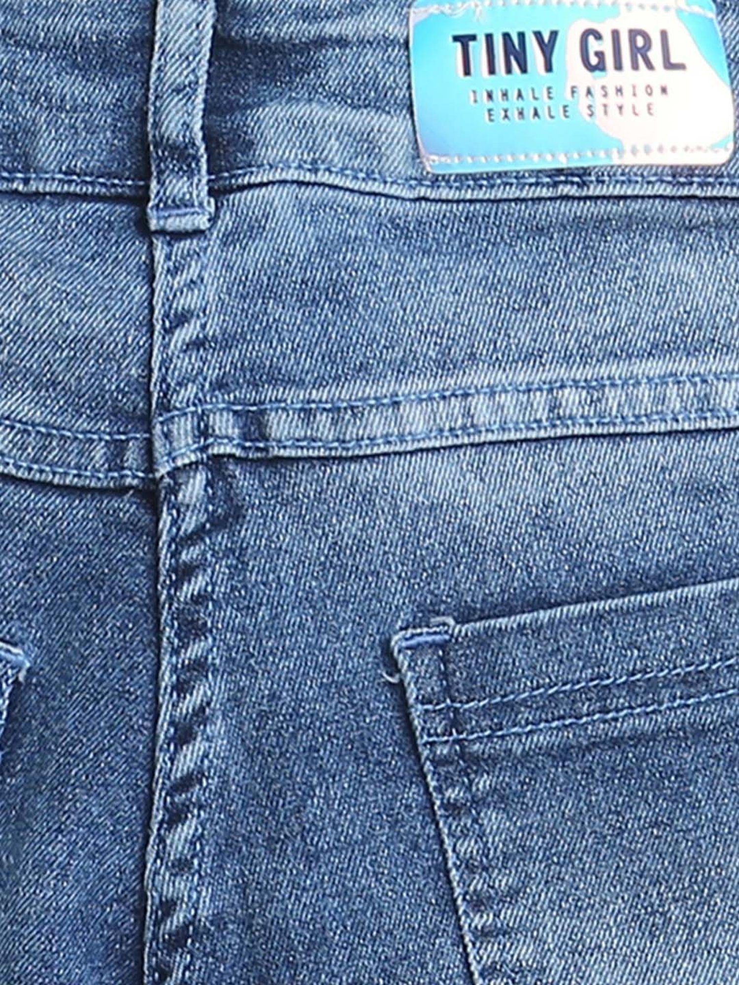 Tiny Girl Blue Washed Shorts