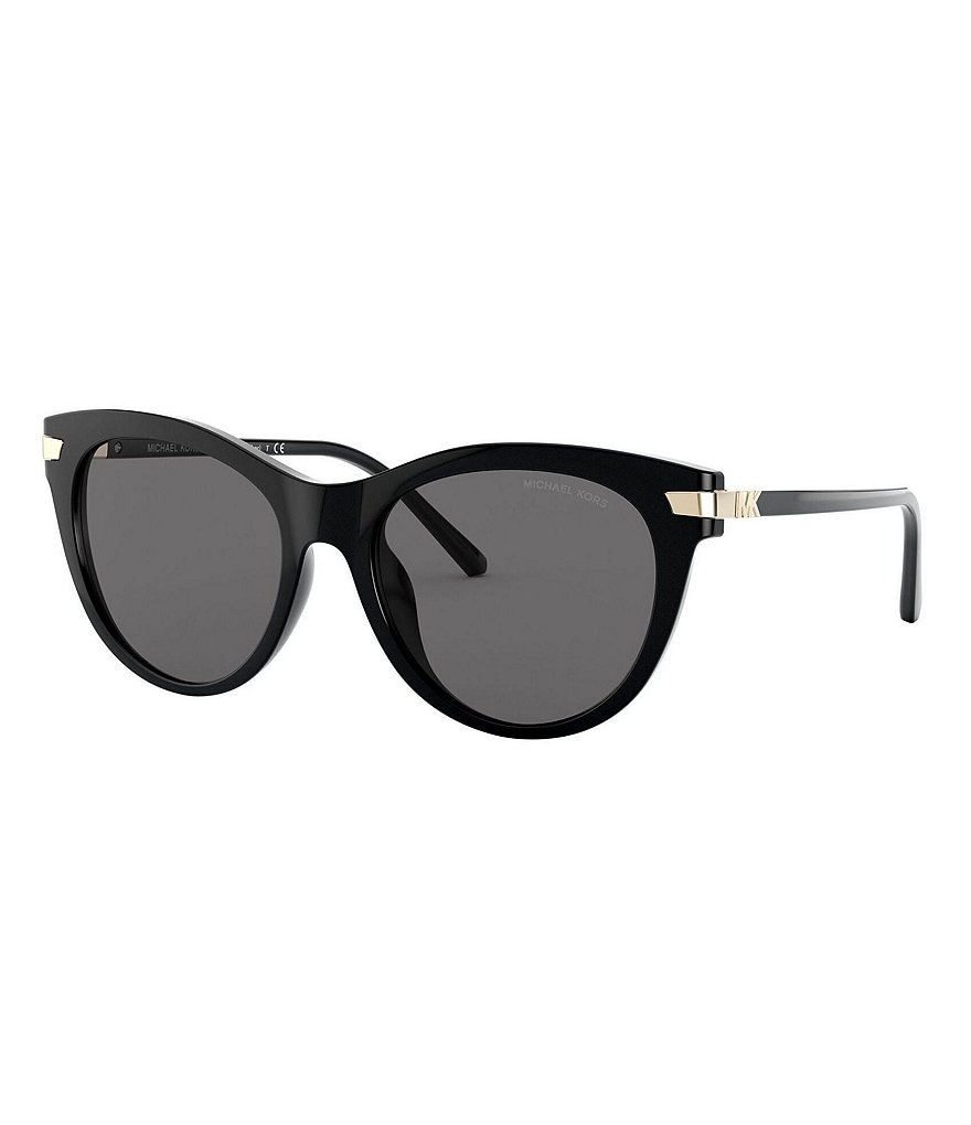 Michael Kors Bar Harbor Black Cat Eye Sunglasses