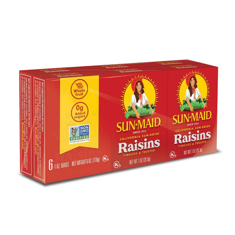 Sun-Maid Raisins - 6ct/1oz