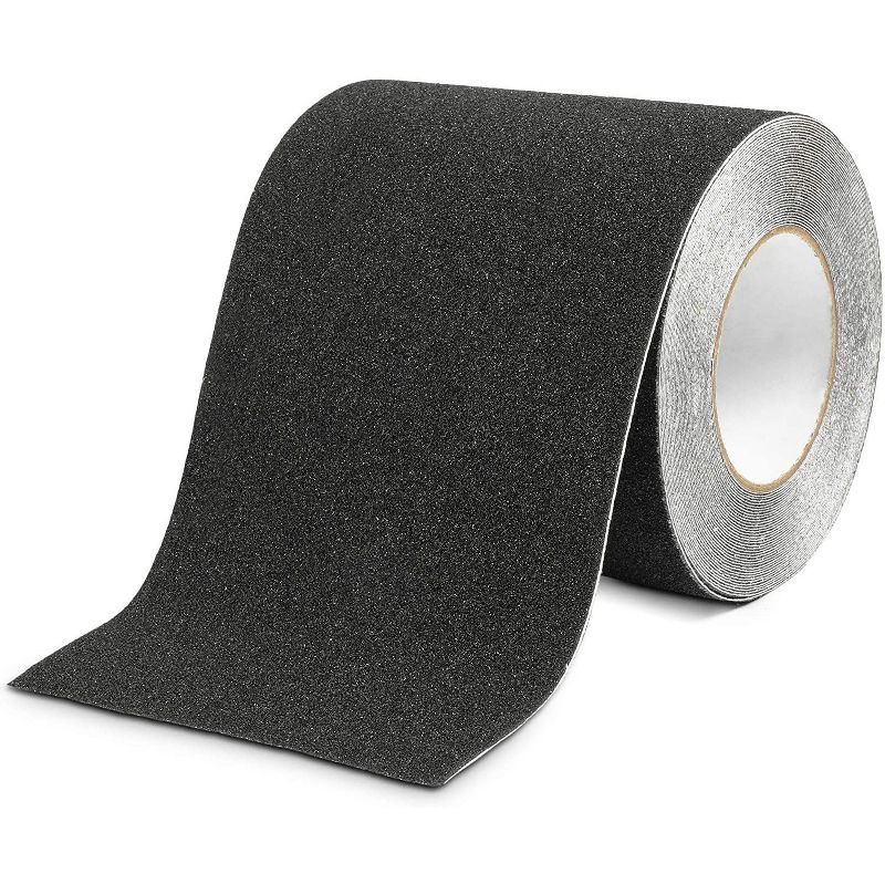 Okuna Outpost 1 Pack Black Anti Slip Grip Traction Tape for Indoor / Outdoor, 6"x 45 Feet