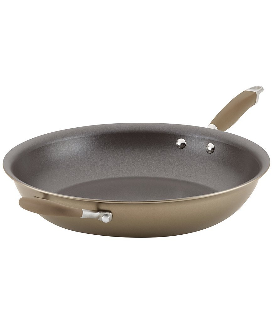 Anolon Advanced Home Hard-Anodized Nonstick 14.5#double; Skillet with Helper Handle